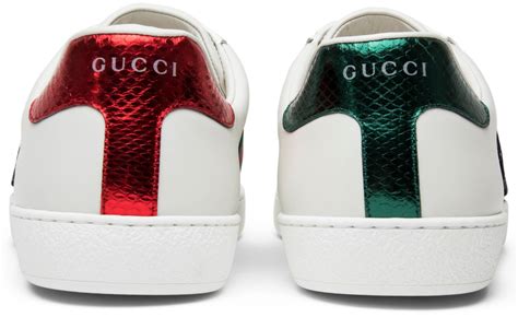 guccia snake shoes|gucci ace embroidered snake.